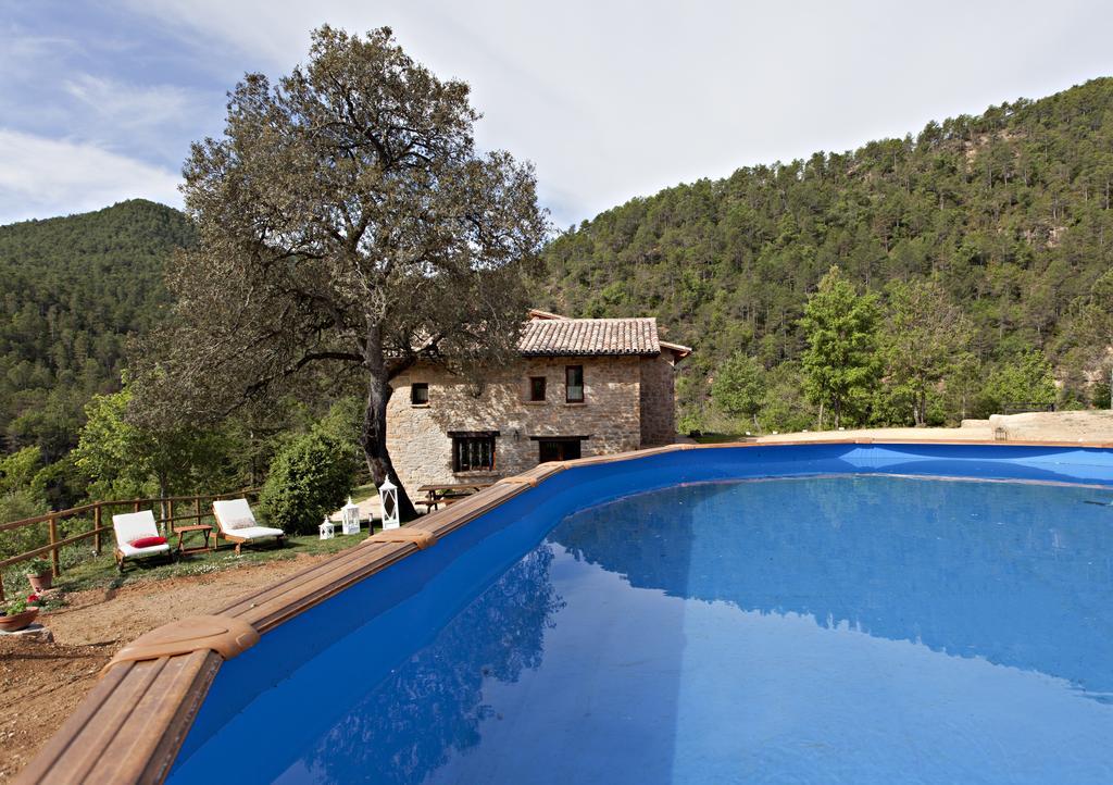Отель Masia Ca L'Anima La Baronia de Rialb Номер фото