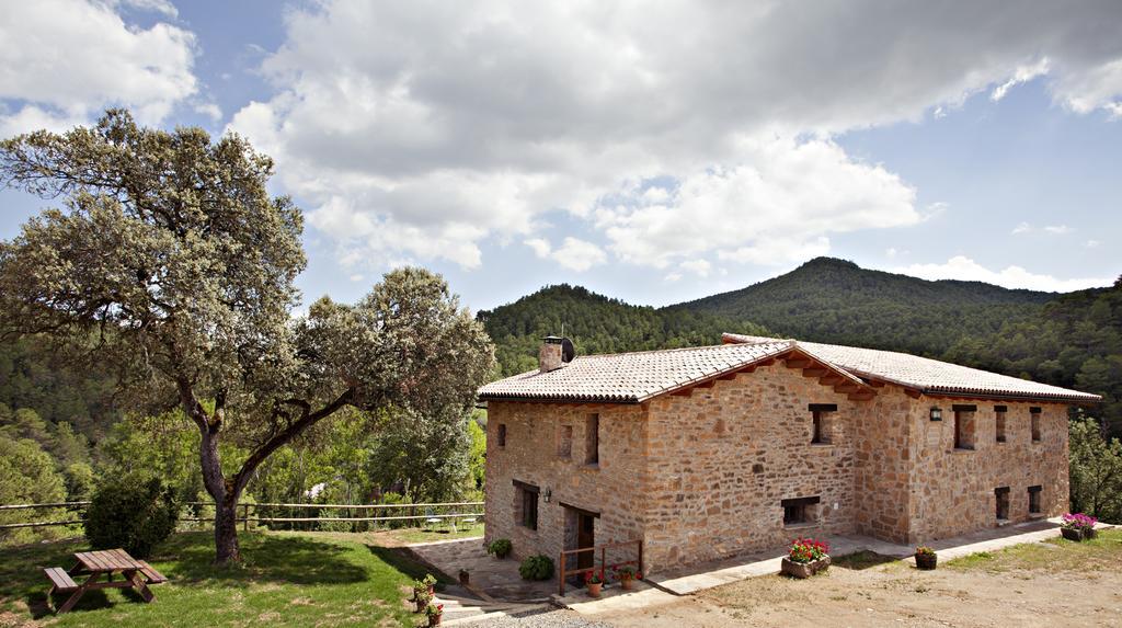Отель Masia Ca L'Anima La Baronia de Rialb Экстерьер фото