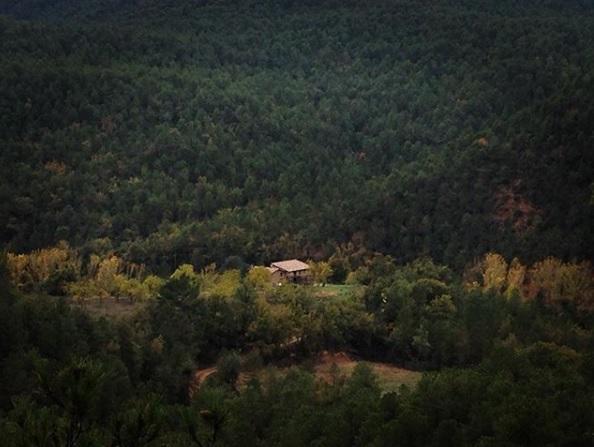 Отель Masia Ca L'Anima La Baronia de Rialb Экстерьер фото